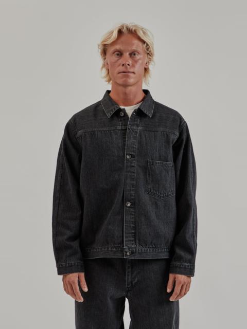 Nanamica Short Denim Jacket - Gray