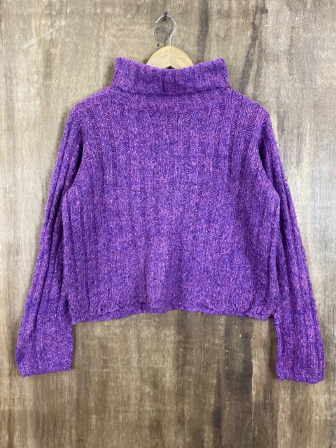Other Designers Japanese Brand - Fat Knit Purple Sweaters #1654
