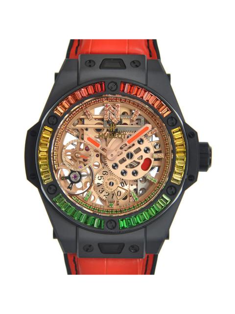 Hublot Hublot Big Bang Meca-10 "Nicky Jam" Ceramic "X" Setting 414.CI.4010.LR.4096.NJA19