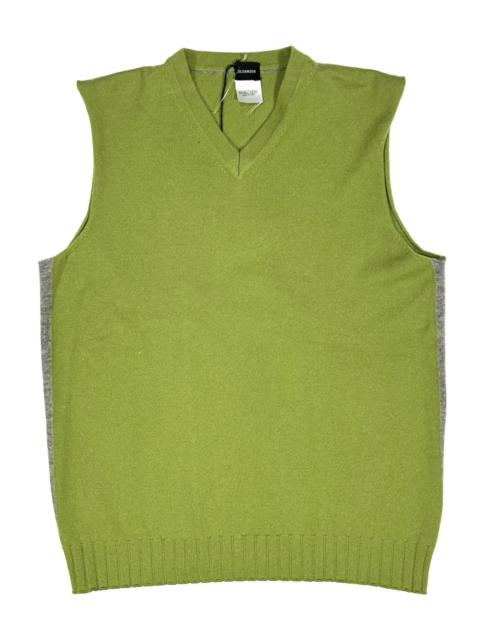 Jil Sander BNWT Cashmere Stripe Sweater Vest