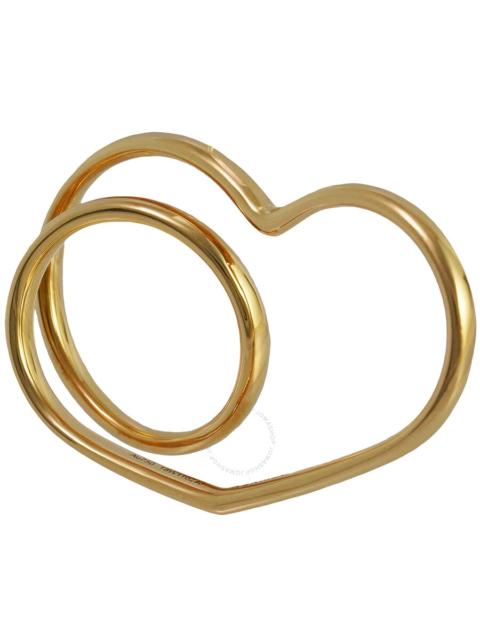 Hermès Hermes Vertige Coeur Double Ring, Medium