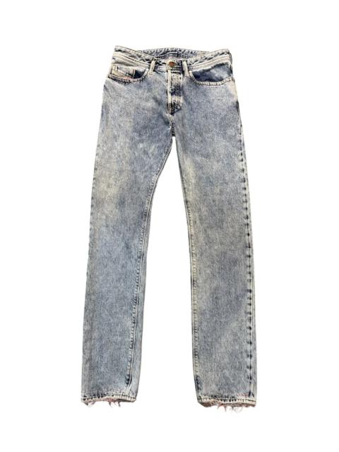 Diesel Made in Italy Faded Blue Wash Regular Slim Jeans