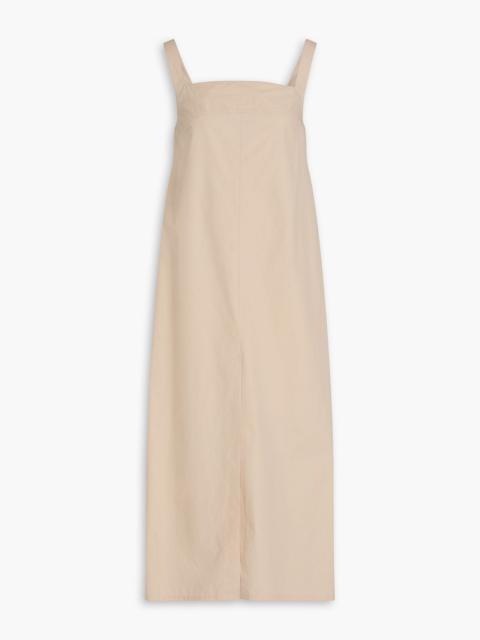 Loulou de Saison Makeen cotton-poplin midi dress