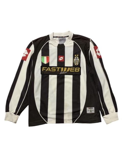 Vintage 2002-2003 JUVENTUS Fastweb Lotto Home Jersey