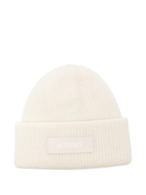 JACQUEMUS The Gros Grain beanie hat