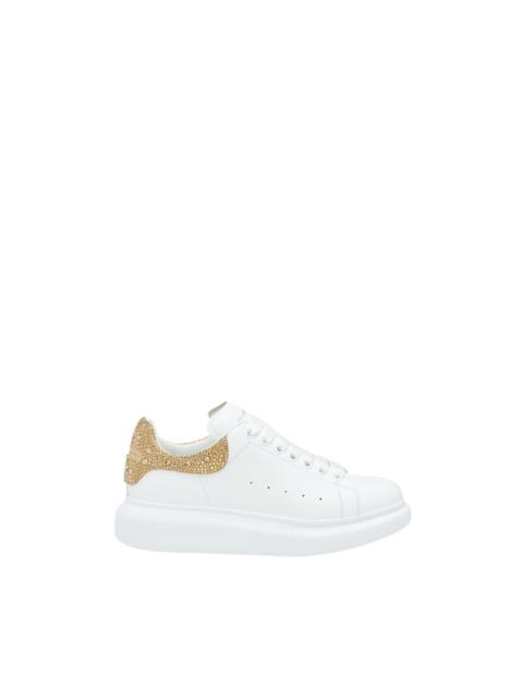 Alexander McQueen ALEXANDER MCQUEEN Oversized $990 White/Gold Women's Sneakers