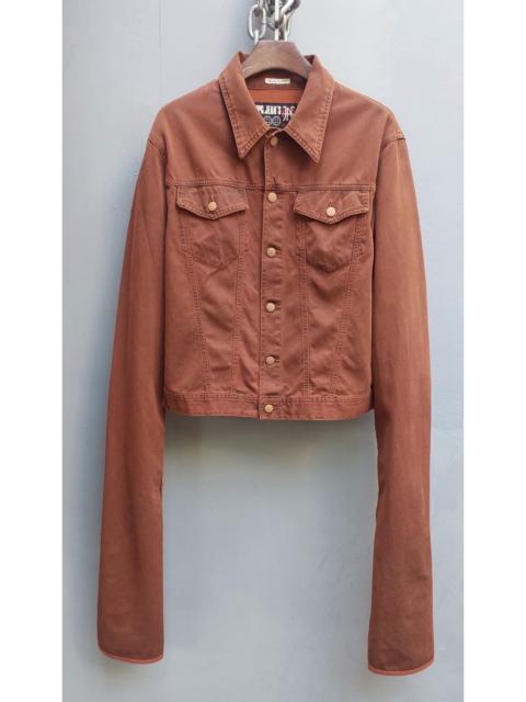 Jean Paul Gaultier Jean Paul Gaultier AW 2002 Cropped Utility Jacket