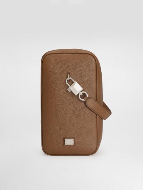 Dolce & Gabbana Lock calfskin handbag