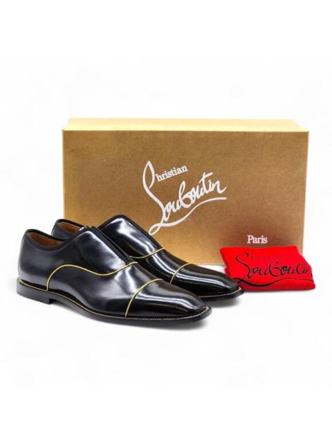 Christian Louboutin Christian Louboutin Alpha Male Patent Leather Oxford Shoes Black EU 40.5 US 7.5