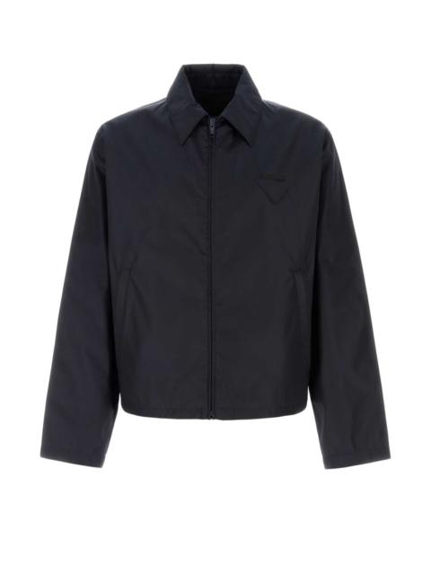 Prada Prada Men Navy Blue Re-Nylon Jacket