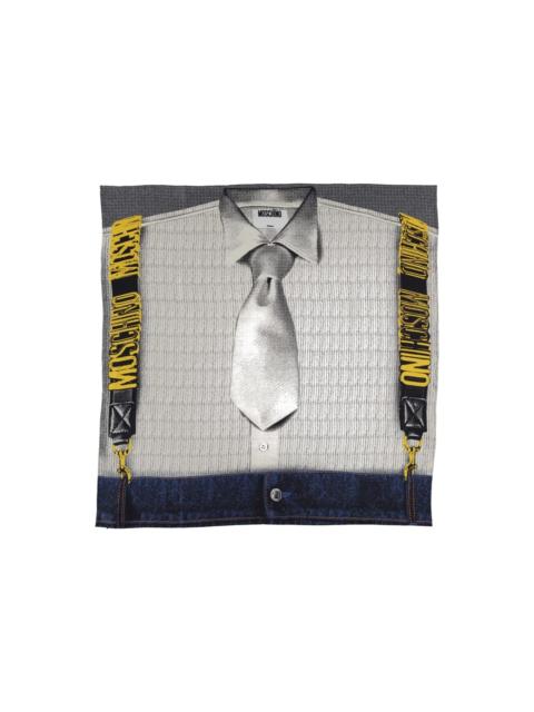 Moschino Silk Scarf With Print