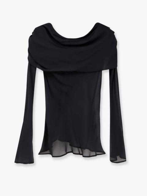 Other Designers Semicouture Aquilina Georgette Shirt