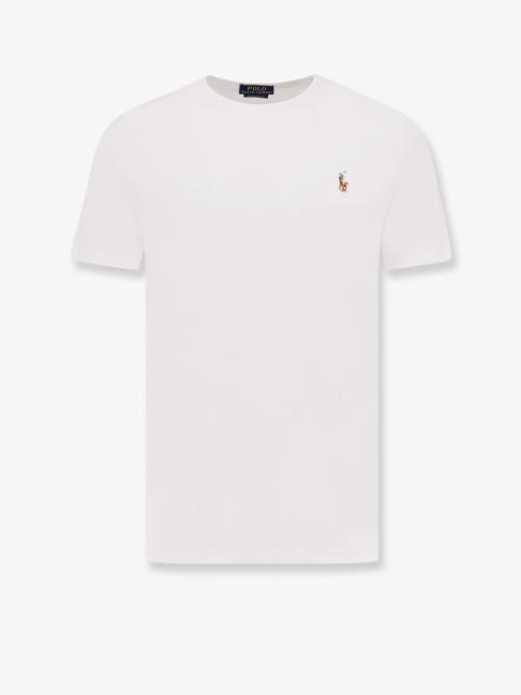 Polo Ralph Lauren Polo Ralph Lauren Cotton T-Shirt With Logo Embroidery