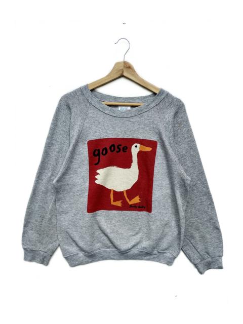 Other Designers Vintage Santee Sweats Goose by Shooby Dooby Sweatshirt.