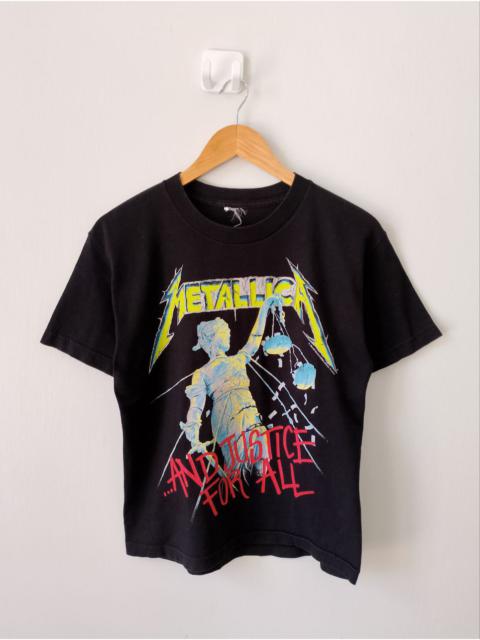 Other Designers Authentic Vintage 1994 Metallica Hammer Of Justice Crushes You And Justice For All Pushead Band Tee