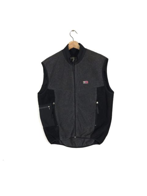 Other Designers Vintage - Vintage Napapijri Fleece Vest Made in Italy