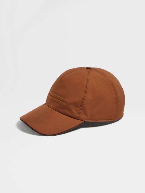 ZEGNA FOLIAGE TECHNICAL FABRIC BASEBALL CAP