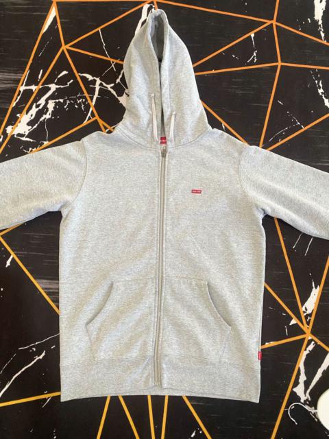 Supreme Small Box logo Zip Up Hoodie