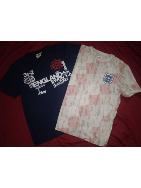 umbro COMBO 2pcs England fan shirt football soccer world cup