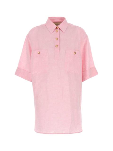 Valentino Valentino Garavani Women Pink Linen Blouse