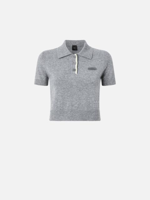PINKO POLO-STYLE SWEATER