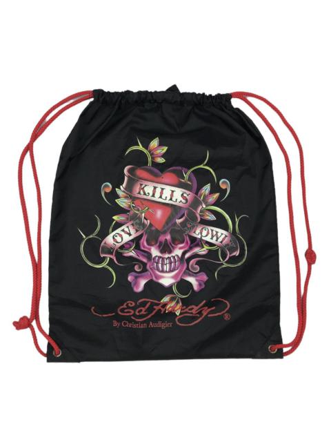 Other Designers Christian Audigier - ED HARDY DRAWSTRING BACKPACK BAG - HS3