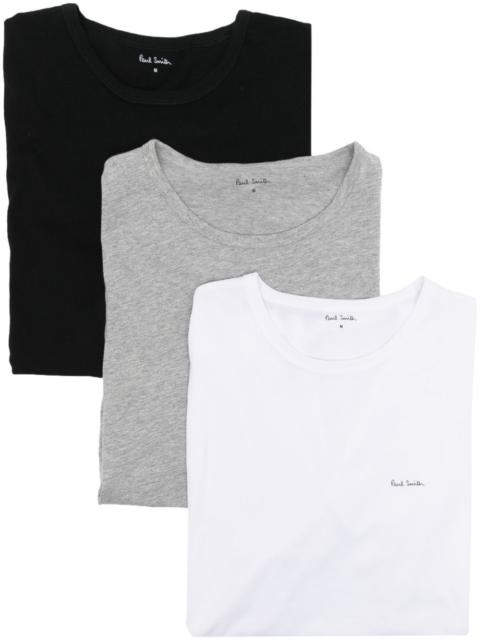 Paul Smith Paul Smith Men Logo Cotton T-Shirt - 3Pack