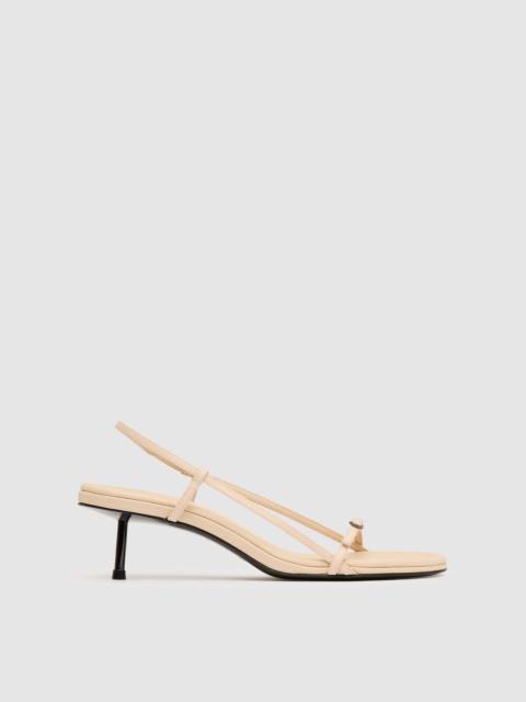 ST. AGNI Petit Belt Sling Back Heel - Pink Salt