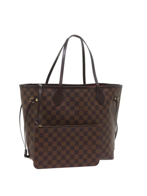 LOUIS VUITTON Damier Ebene Neverfull MM Tote Bag N51105
