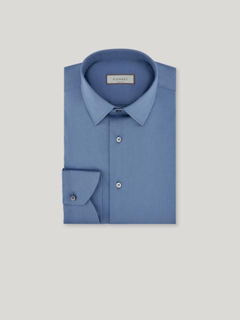 Canali REGULAR FIT SHIRT IN STRETCH AVIO COTTON
