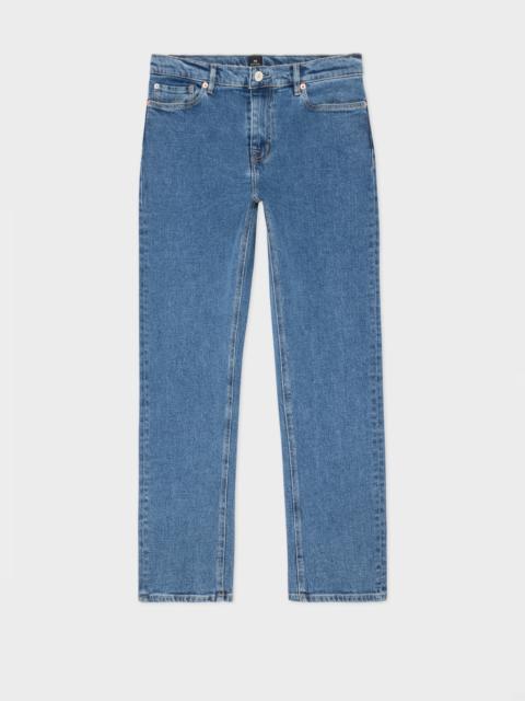 Paul Smith Mid Wash Straight-Fit 'Happy' Jeans