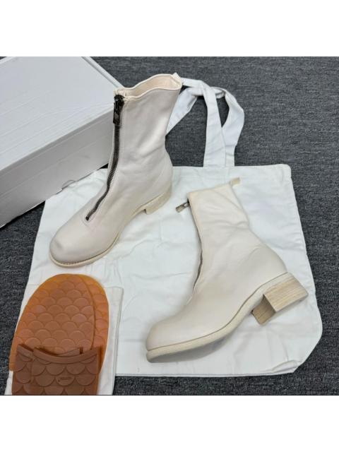 Guidi Guidi PL2 front Zip White Boots