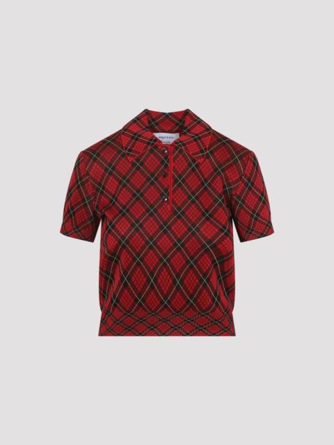Alexander McQueen Alexander McQueen Microcheck Polo
