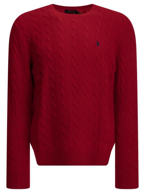 Polo Ralph Lauren Polo Ralph Lauren Wool Cashmere Crew-neck Sweater Red