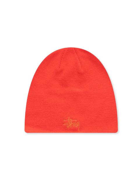 Stüssy BASIC SKULLCAP BEANIE - SPORT RED
