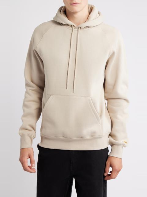 Carhartt Carhartt Work In Progress Chase Fleece Hoodie in Ivory/Gold at Nordstrom