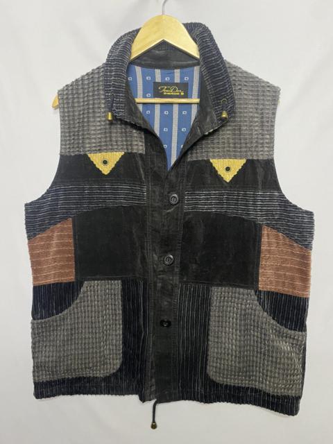 Other Designers Archival Clothing - (G) RETRO PATCHWORK CURDUROY
