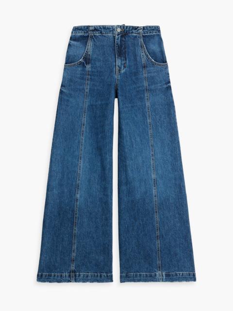 TWP Dancing In The Dark mid-rise wide-leg jeans