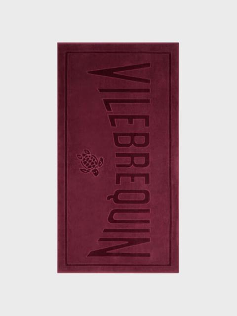 Vilebrequin SOLID ORGANIC COTTON BEACH TOWEL