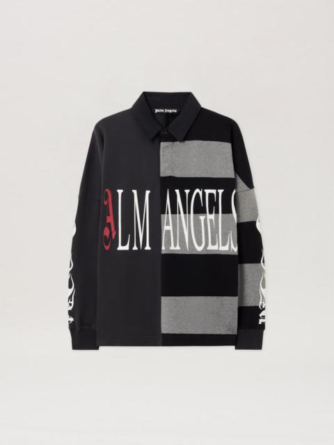 Palm Angels Flames Flag Polo L/Sg