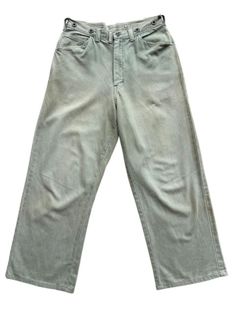 Japanese Brand - Vintage 90s Blue Blue Japan HR Market Wide Baggy Pants