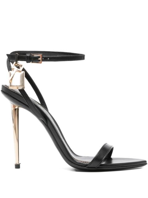 TOM FORD Leather Heel Sandals