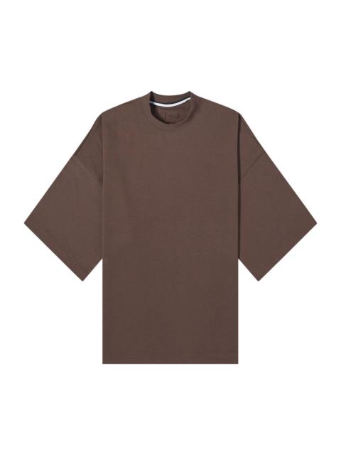 Nike Sportswear Tech Fleece Reimagined Oversized Short-Sleeve Sweatshirt 'Baroque Brown'