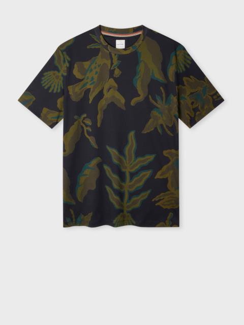 Paul Smith Khaki 'Bohemia' Print T-Shirt