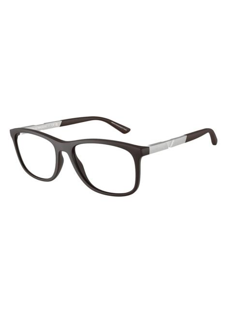 EMPORIO ARMANI Emporio Armani Demo Square Men's Eyeglasses EA3247 6186 55