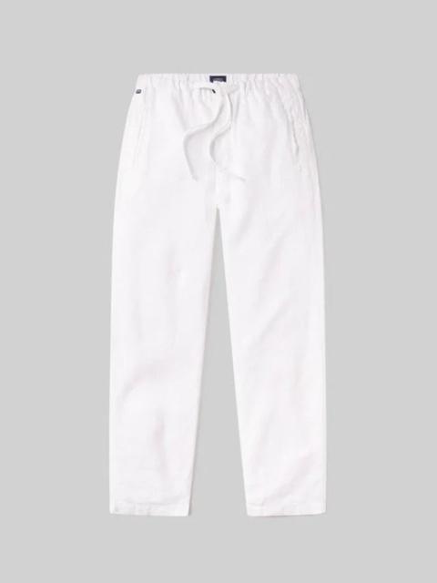 Citizens of Humanity Drawstring Deck Linen Pant White