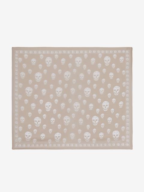 Alexander McQueen Classic Skull Scarf
