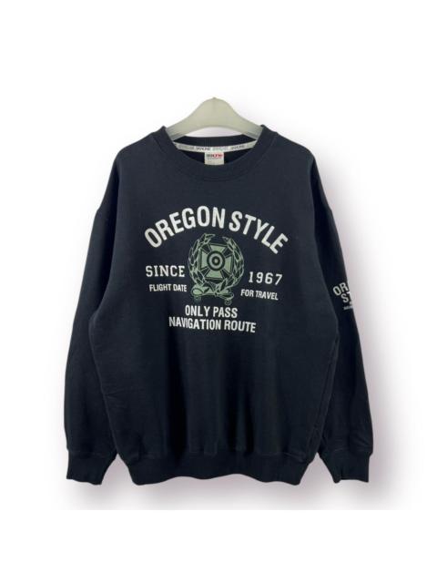 Other Designers Vintage - 🔥 SKK ONE JAPANESE SPORTWEAR SWEATSHIRT - LL