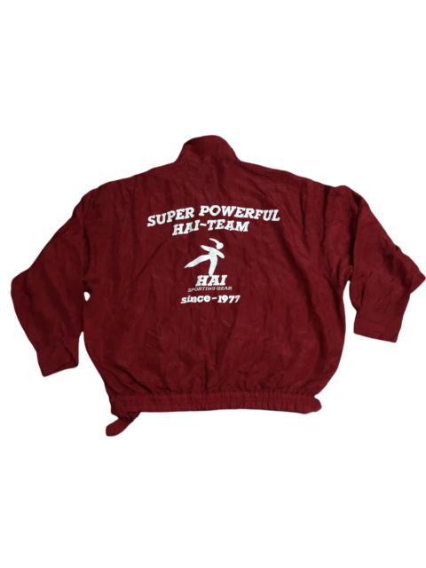 Other Designers Issey Miyake - Issey Miyake Hai Sporting Gear Nylon Bomber In 🔥Red Nyelar🔥