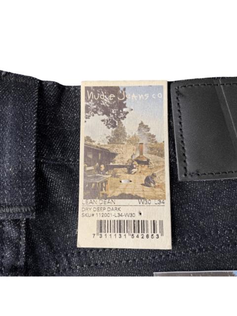 Nudie Jeans Nudie Jeans Lean Dean Dry Deep Dark Jeans W30 L34